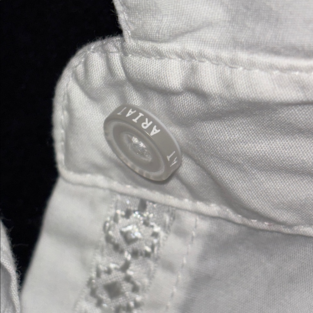 Ariat Real Kirby Stretch LS White Button Down Shirt Women’s Size 2X - Picture 12 of 15